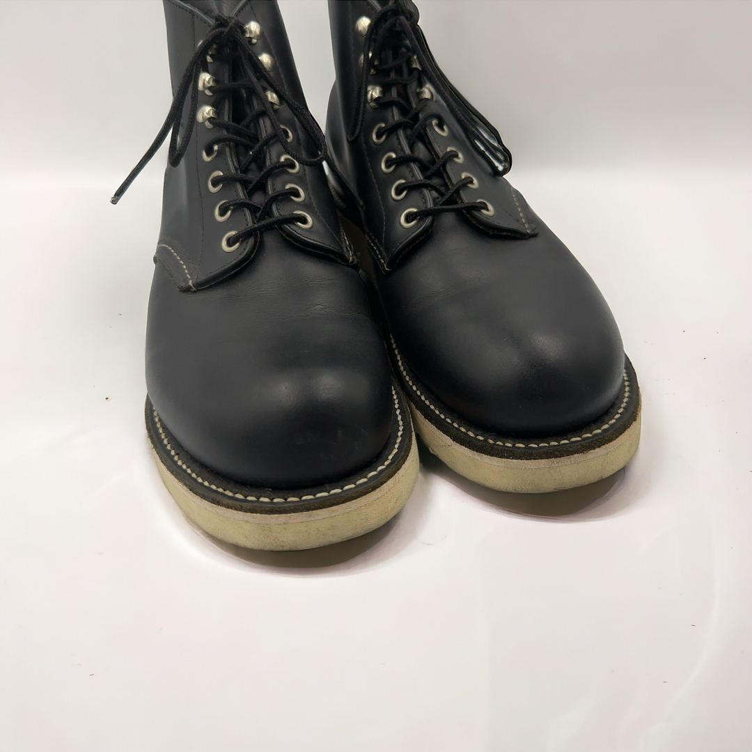 メンズ08年製 RED WING レッドウイング 8165 8.5D  黒プレーン