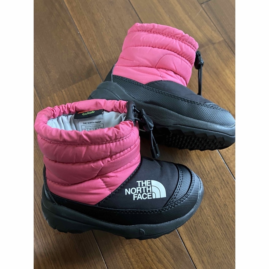 THE NORTH FACE(ザノースフェイス)のノースフェイス　ブーツ　16cm ピンク キッズ/ベビー/マタニティのキッズ靴/シューズ(15cm~)(長靴/レインシューズ)の商品写真