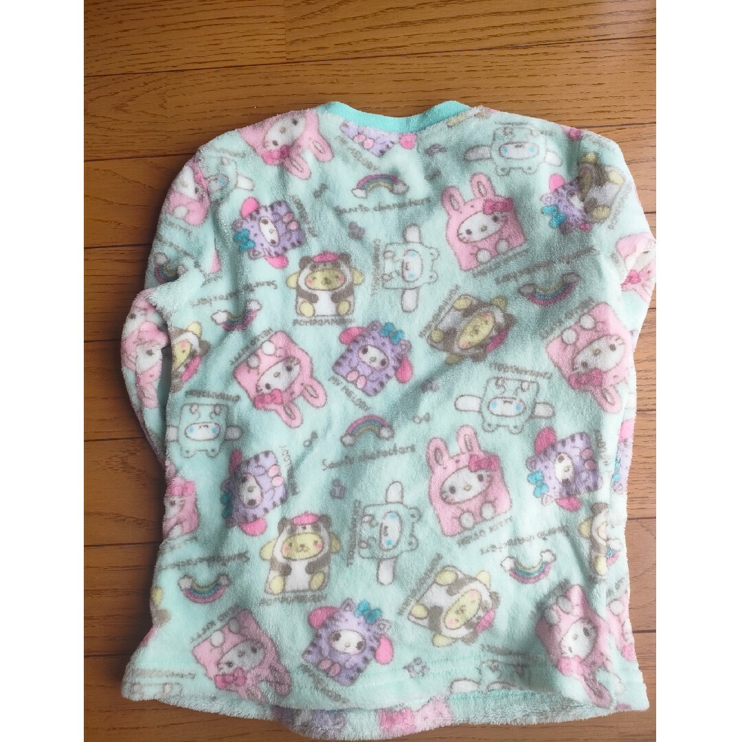 サンリオ(サンリオ)の120cm ミント サンリオ パジャマ キッズ/ベビー/マタニティのキッズ服女の子用(90cm~)(パジャマ)の商品写真