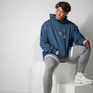 アディダス(adidas)の糸井嘉男 CRONOS ペイズリーロゴ パーカー 3XL XXXL LYFT(パーカー)