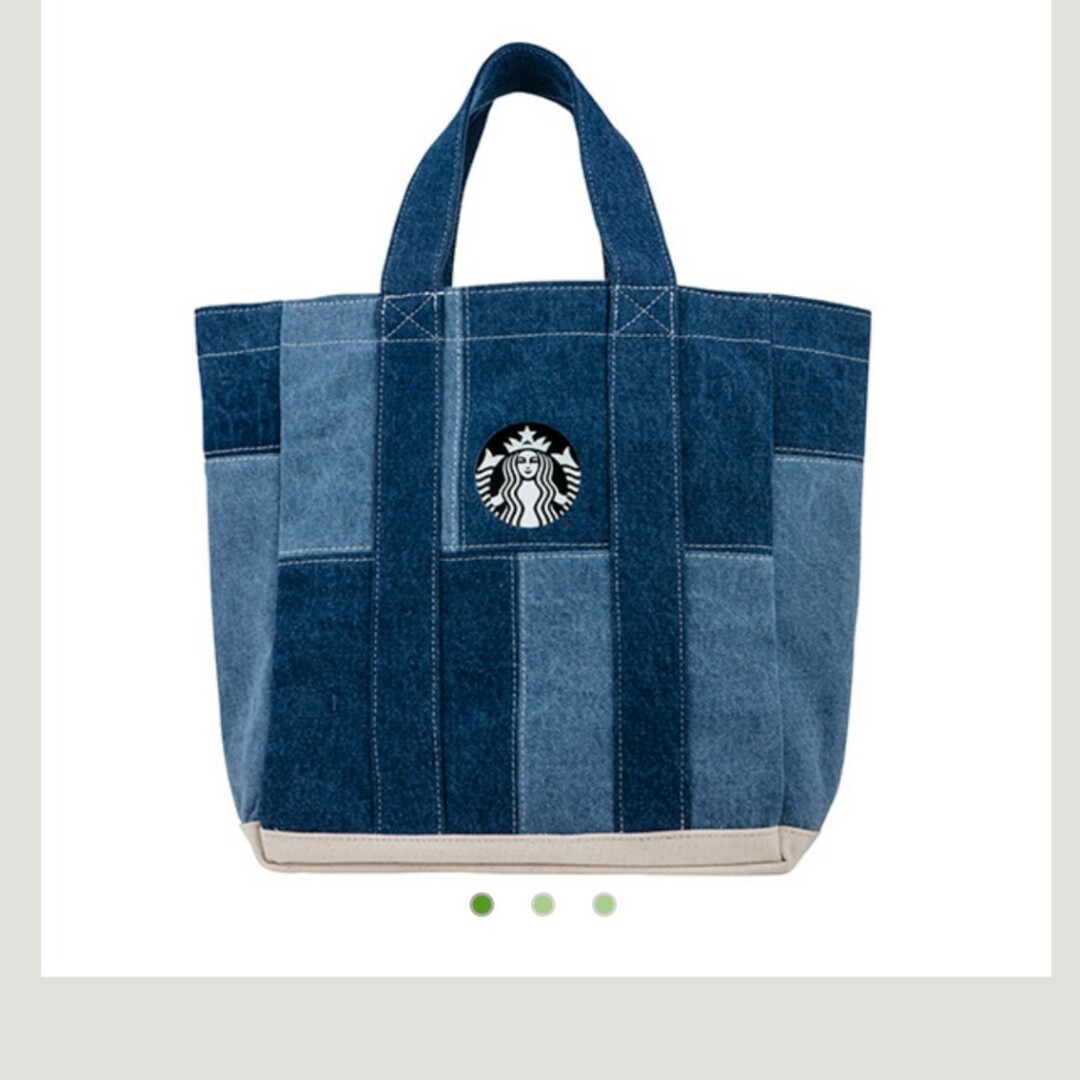 Starbucks(スターバックス)の台湾限定 スターバックス デニムトートバッグ 日本未発売 レディースのバッグ(トートバッグ)の商品写真