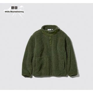 ユニクロ(UNIQLO)のUNIQLO ホワイトマウンテニアリング　フリースプルオーバー　（長袖）(Tシャツ/カットソー)