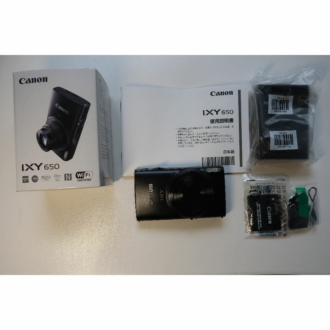 canon  IXY650 ブラック　 超美品カメラ