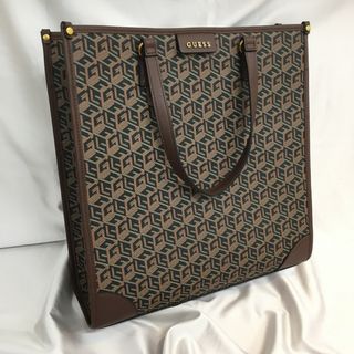 ゲス(GUESS)のGUESS ゲス トートバッグ ブラウン ポーチ【7079-004】(トートバッグ)