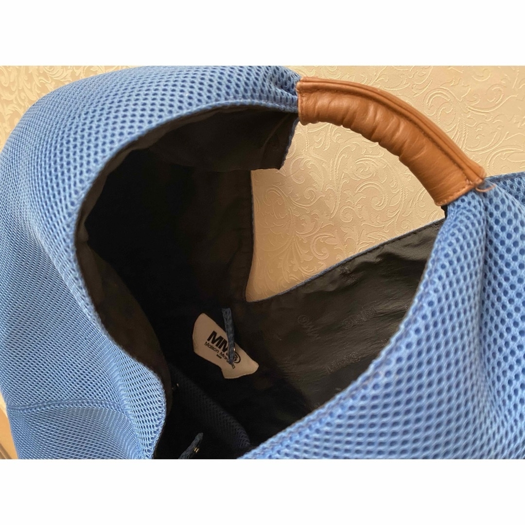MM6(エムエムシックス)のMM6 バッグ　ブルー レディースのバッグ(ハンドバッグ)の商品写真