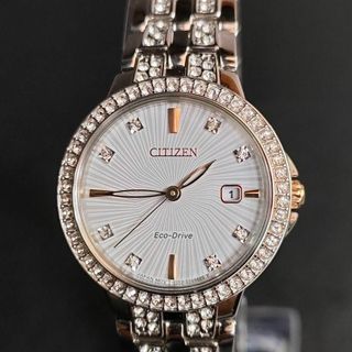 CITIZEN - 極美品【稼働品】CITIZEN シチズン ダイヤベゼル 8Pダイヤ ...