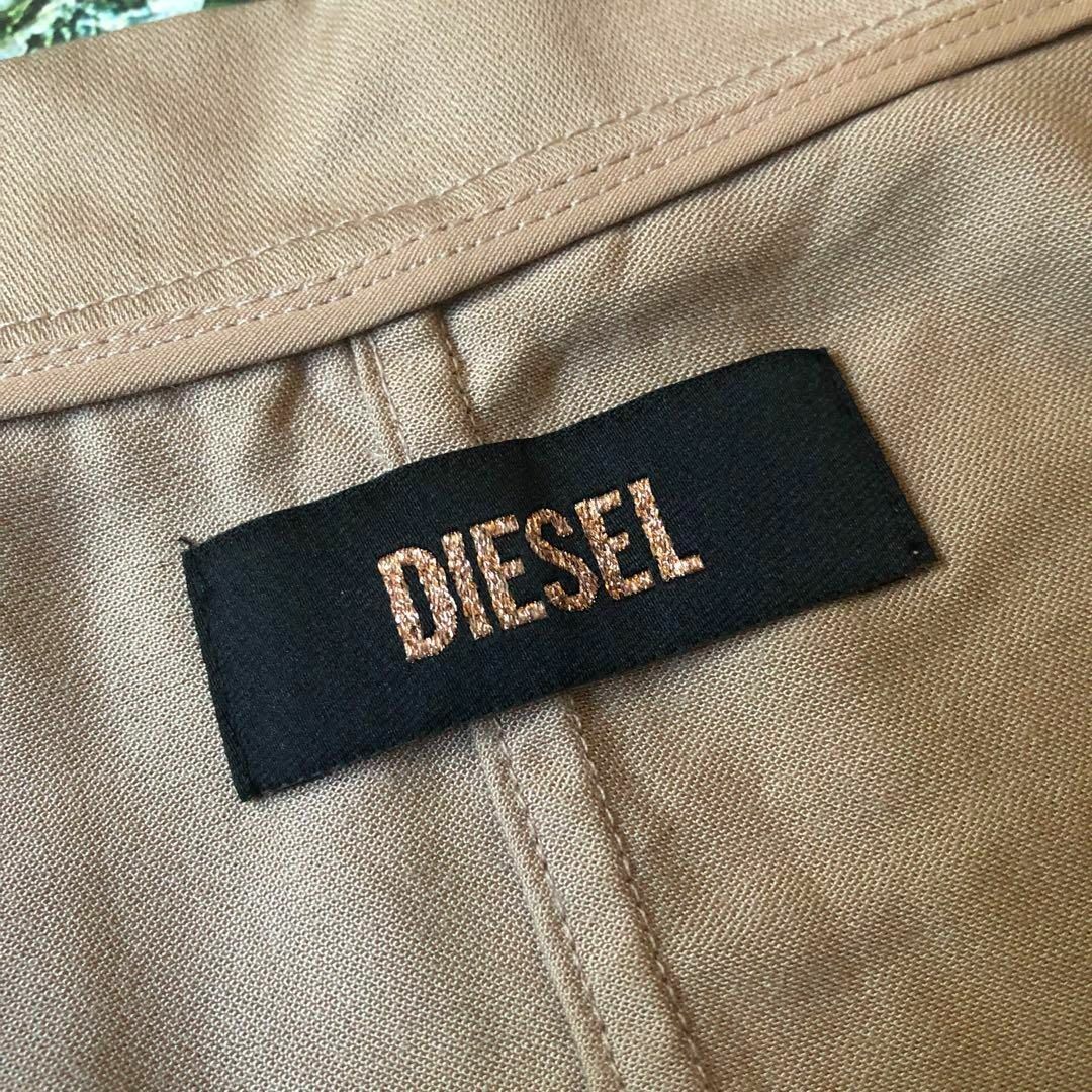 DIESEL(ディーゼル)の【美品】ディーゼル-DIESEL-スキッパーレースワンピース サイズS レディースのワンピース(ひざ丈ワンピース)の商品写真