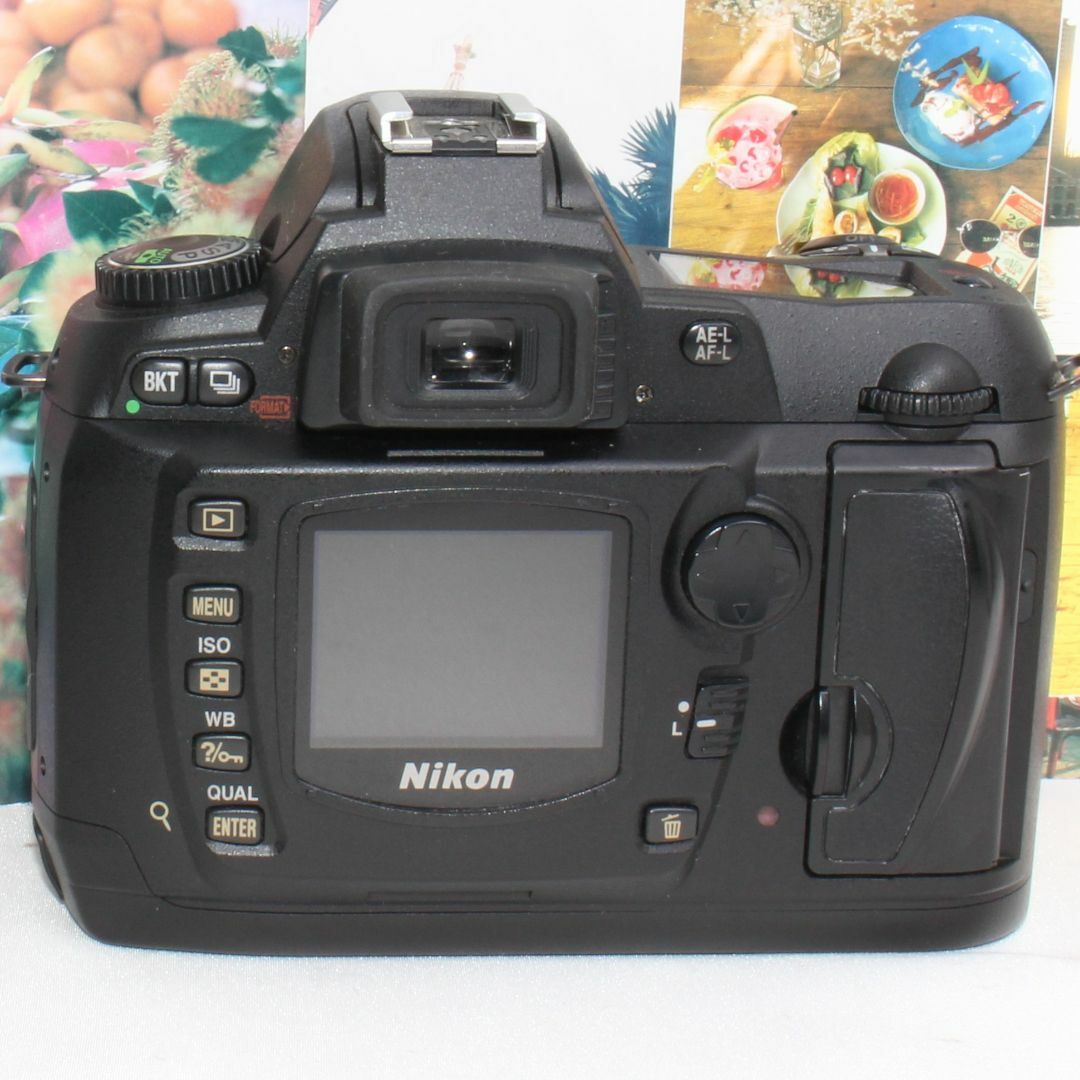 ❤️レンズフード❤️近遠対応の万能レンズ\u0026新品カメラバッグ付き❤️Nikon D70❤️