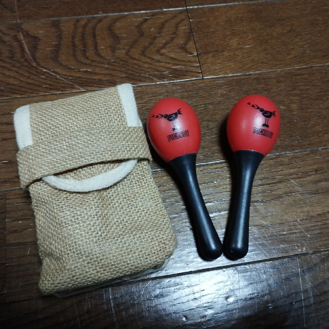 ミニ　マラカス キッズ/ベビー/マタニティのおもちゃ(楽器のおもちゃ)の商品写真