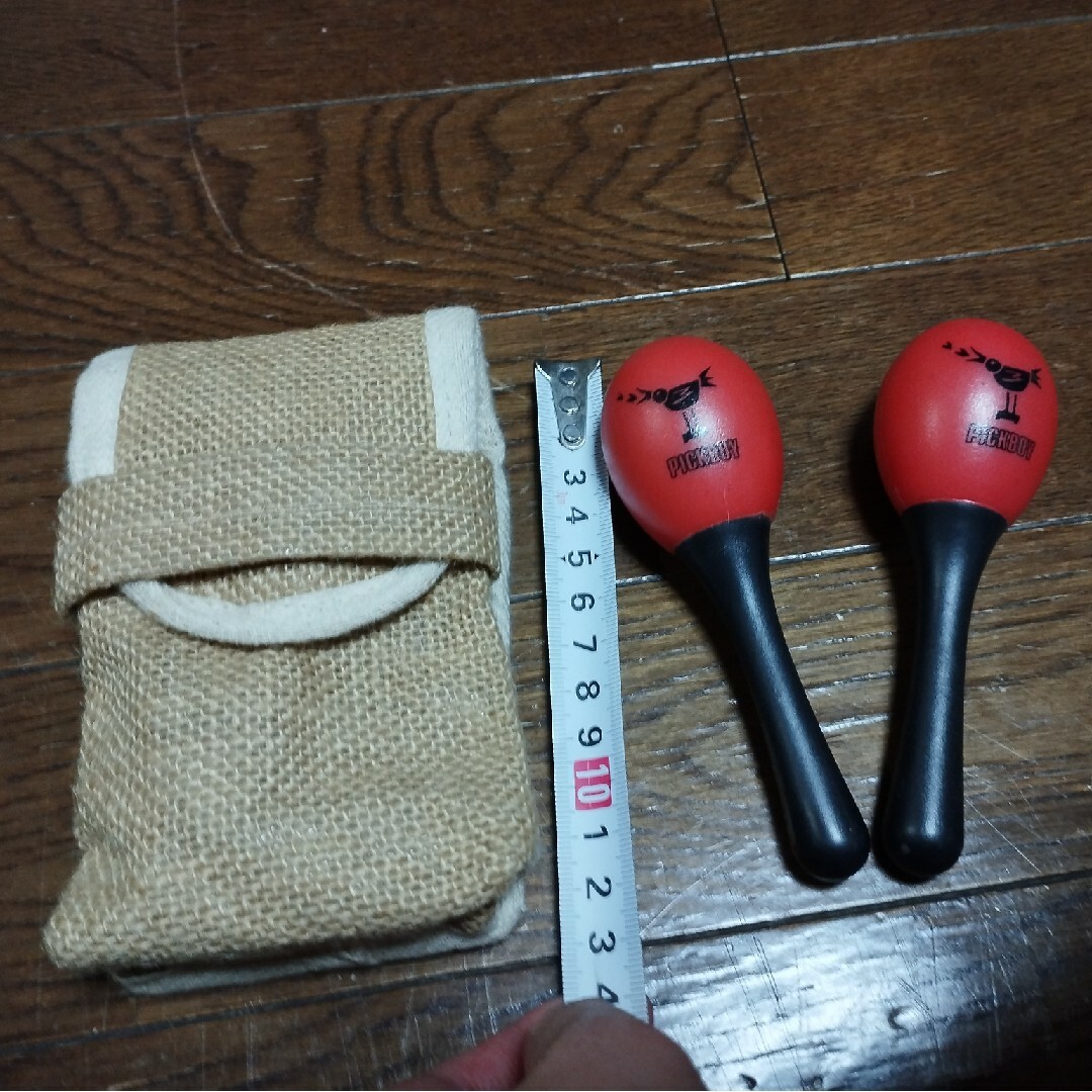 ミニ　マラカス キッズ/ベビー/マタニティのおもちゃ(楽器のおもちゃ)の商品写真