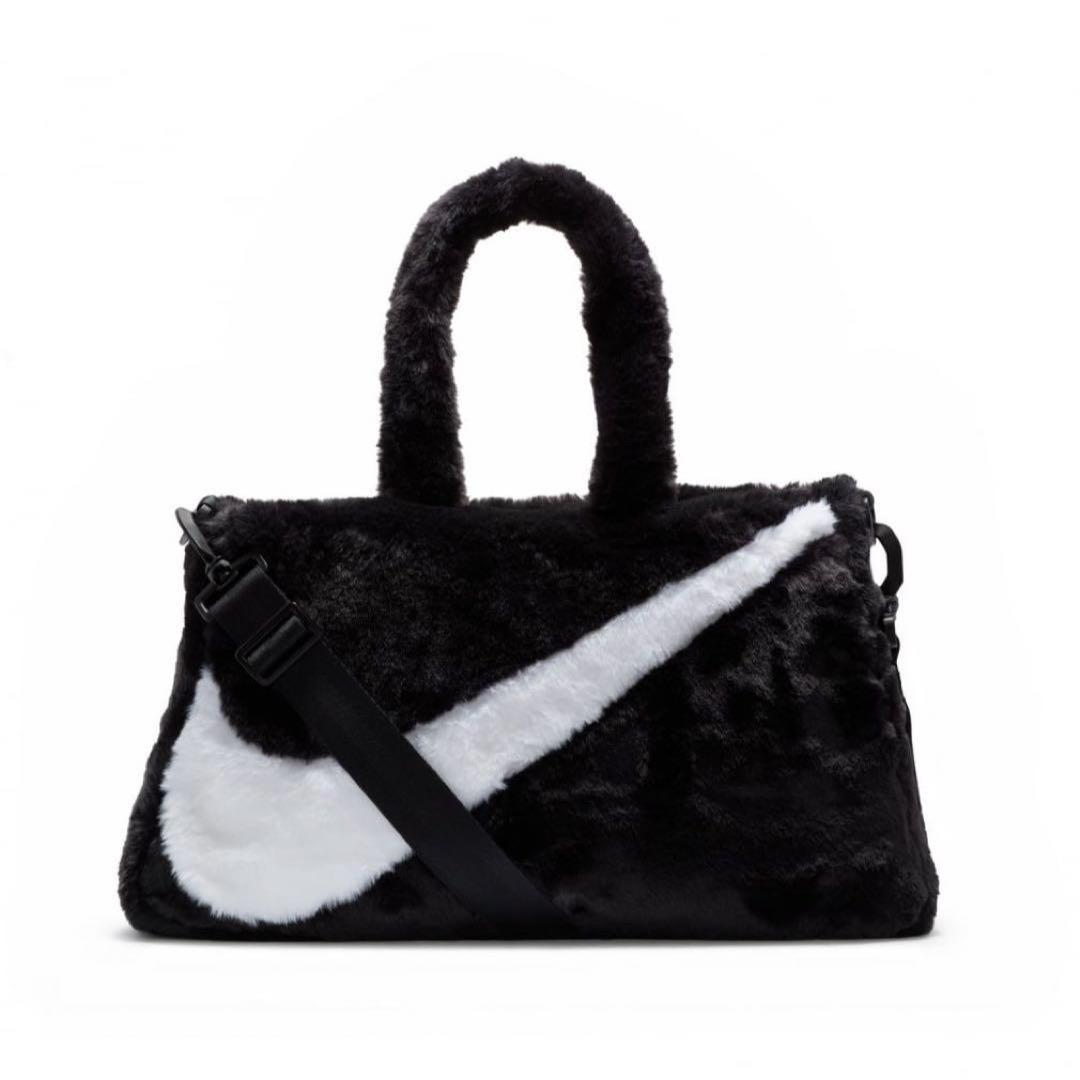 NIKE(ナイキ)の【完売品】NIKE W NSW FX FUR TOTE HO23 BLACK レディースのバッグ(トートバッグ)の商品写真