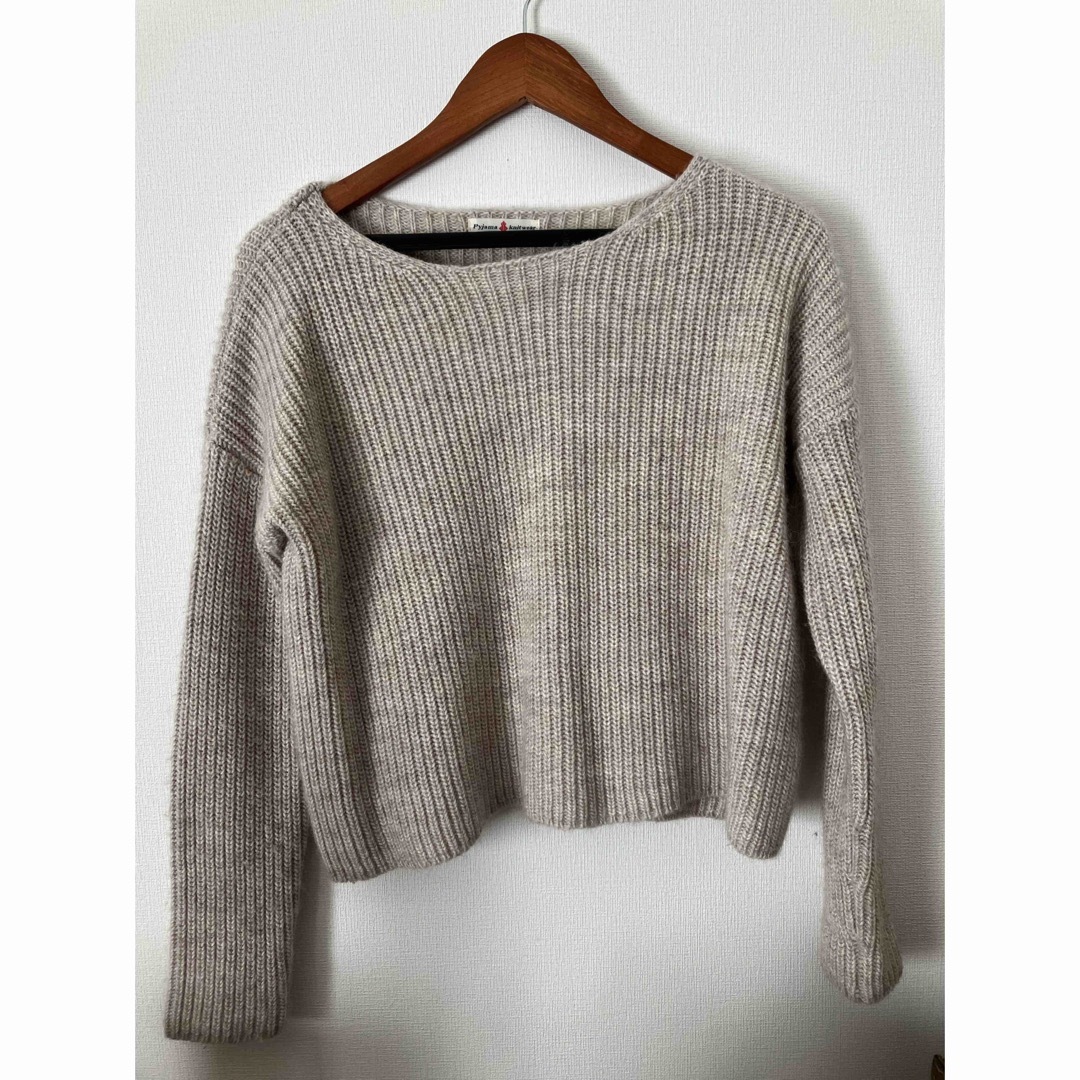 Pyjyama knitwear ニット　ベルギー製　レディース レディースのトップス(ニット/セーター)の商品写真