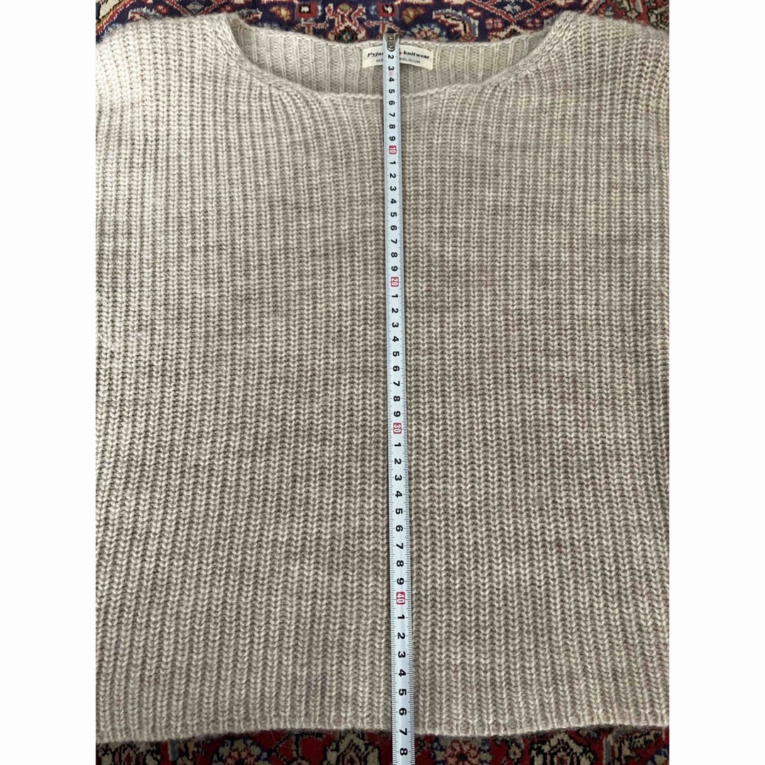 Pyjyama knitwear ニット　ベルギー製　レディース レディースのトップス(ニット/セーター)の商品写真