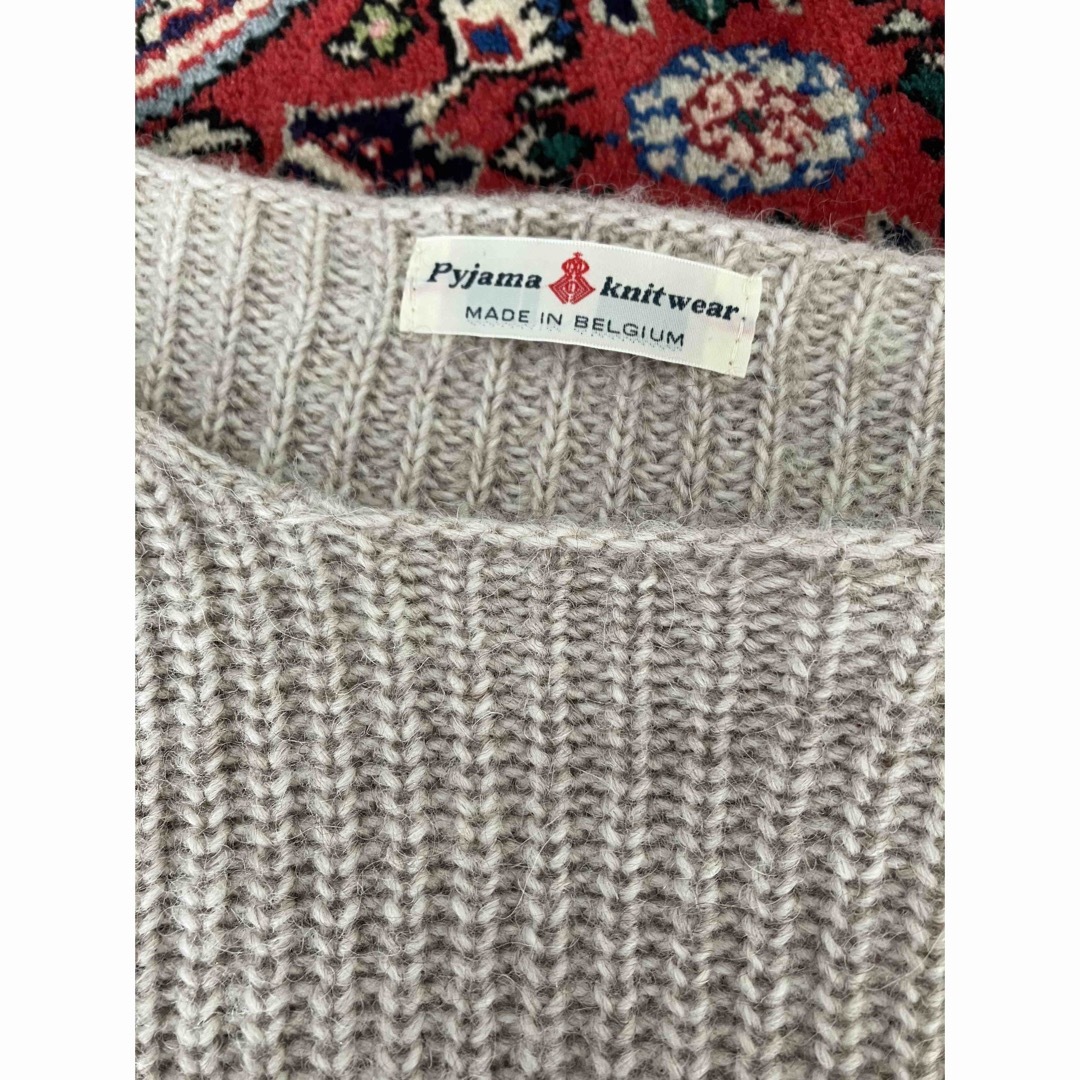 Pyjyama knitwear ニット　ベルギー製　レディース レディースのトップス(ニット/セーター)の商品写真