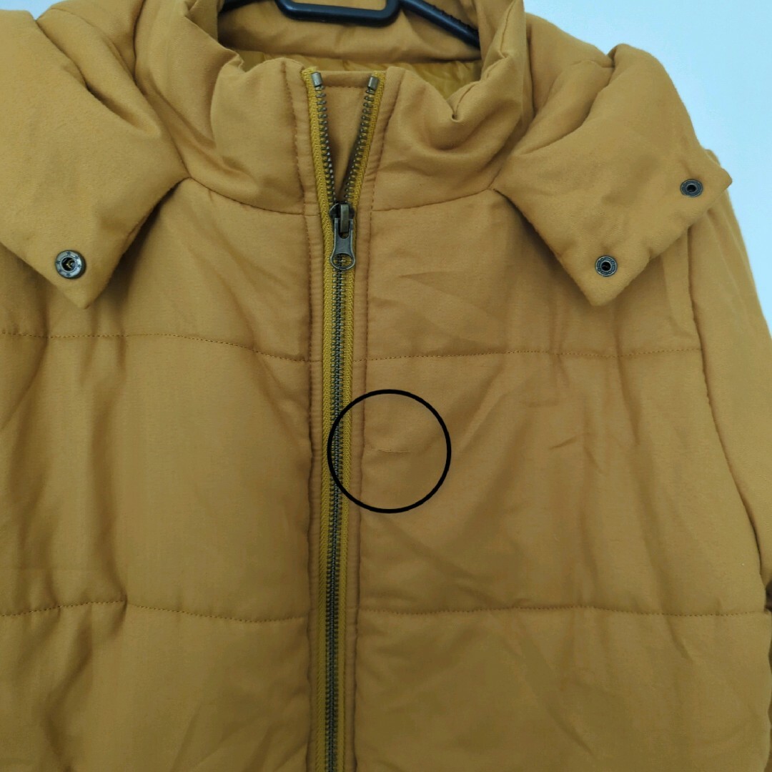 GRL(グレイル)のGRL グレイル イエロー 中綿 アウター 軽量 レディースのジャケット/アウター(ダウンジャケット)の商品写真