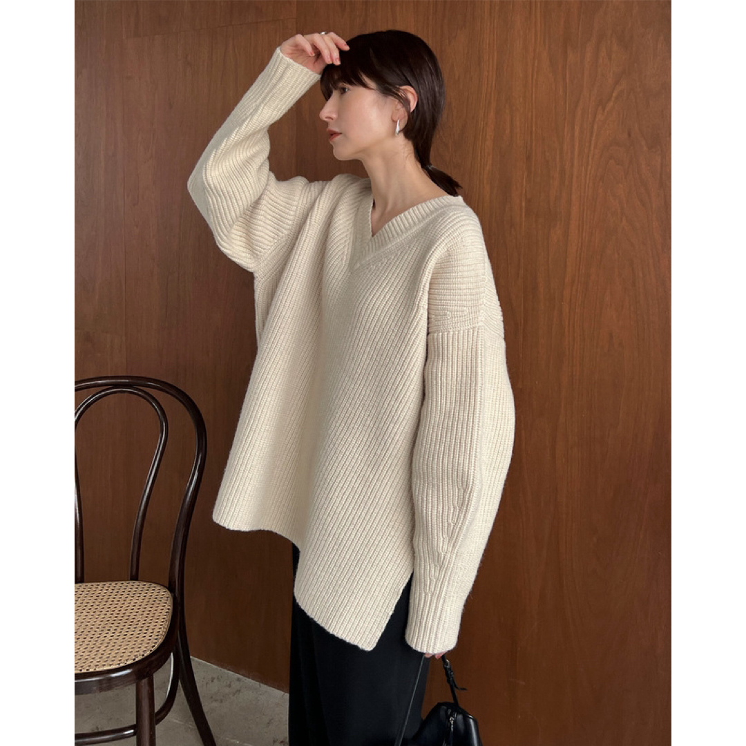 CLANE(クラネ)のnontama様専用クラネ2WAY NECK WARMER KNIT TOPS レディースのトップス(ニット/セーター)の商品写真