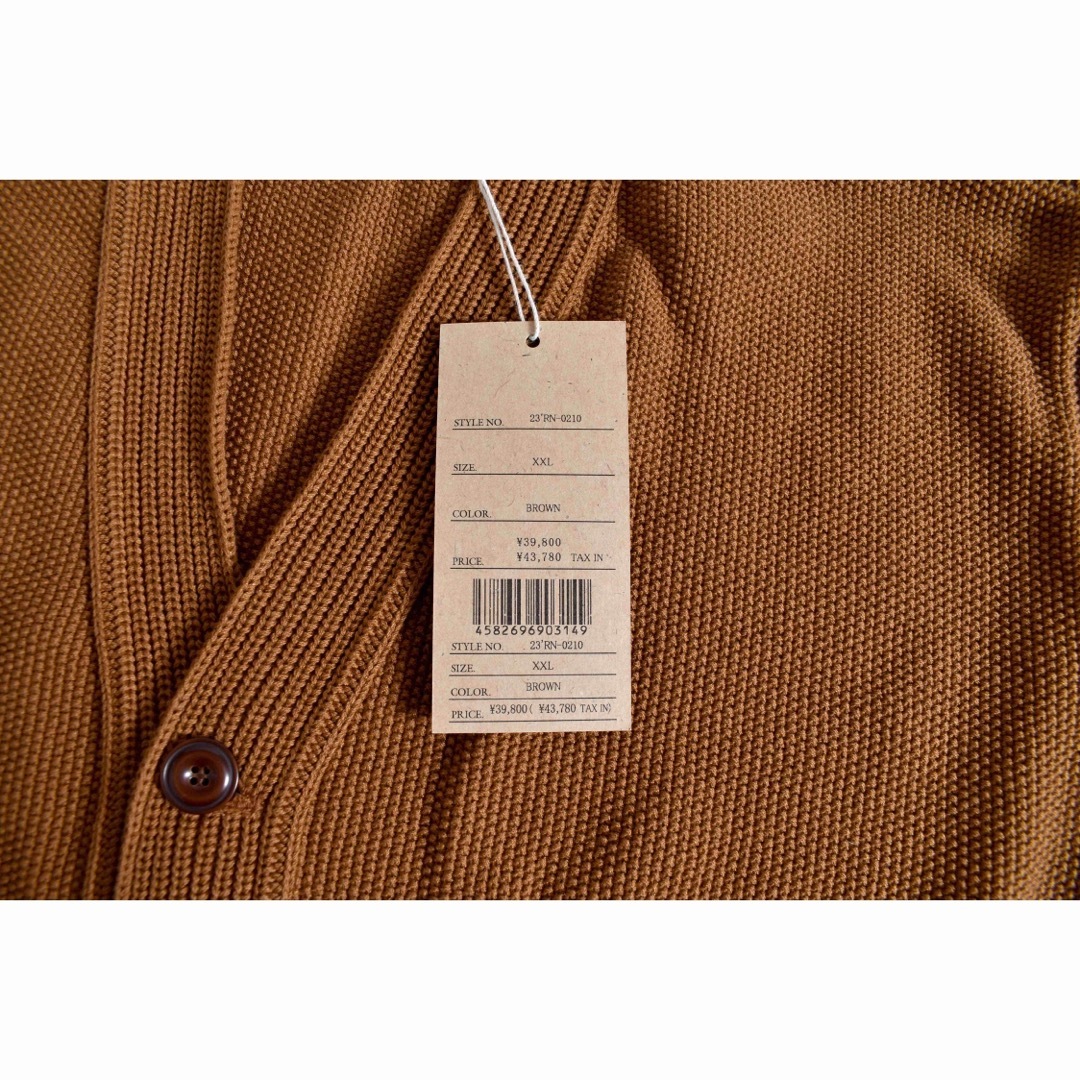 RATS - 希少 XXL 新品未使用 RATS カーディガン ニット キムタク RATS - 希少 XXL 新品未使用 RATS カーディガン ニット キムタク