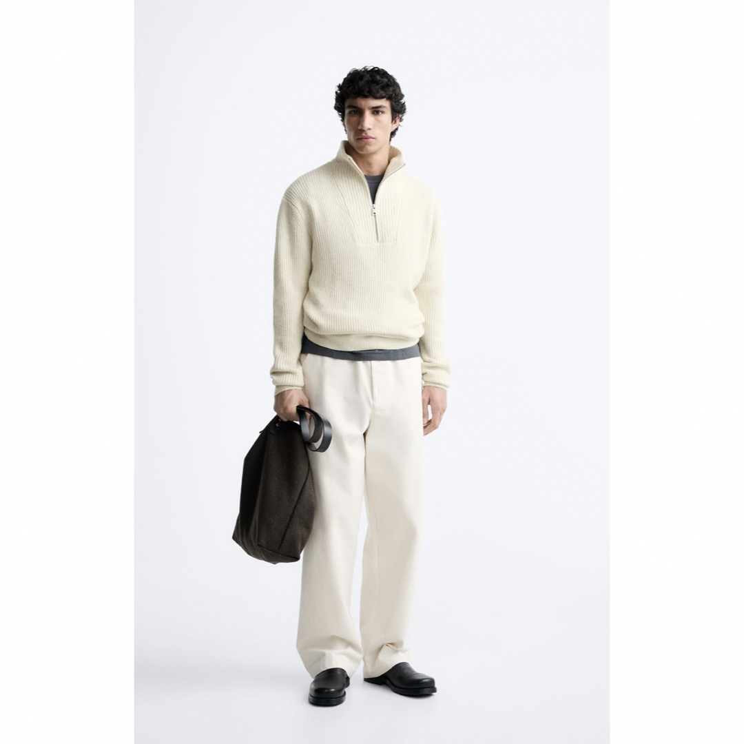 ZARA ブラッシュモック タートルネック セーターの通販 by AIR ZARA ブラッシュモック タートルネック セーターの通販 by AIR