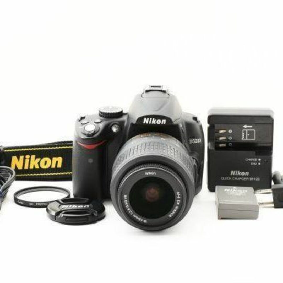 一番人気】 【動作好調】 Nikon ニコン D5000 レンズキットデジタル