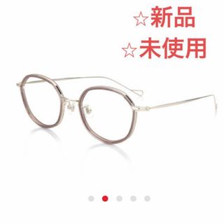 ジンズ(JINS)の新品　未使用　JINS Combination&Metal ブラウン　メガネ(サングラス/メガネ)