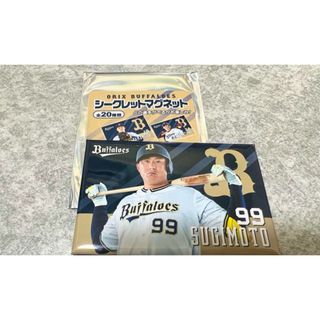 オリックスバファローズ(オリックス・バファローズ)のオリックス　シークレットマグネット　杉本裕太郎(スポーツ選手)