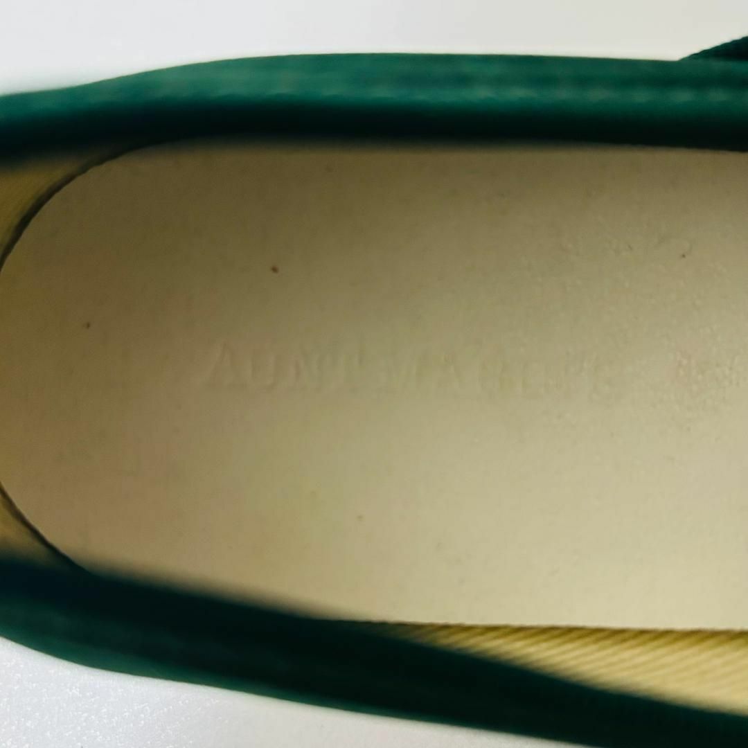 Aunt Marie's(アントマリーズ)の【美品】アントマリーズ ベロアポインテッドストラップパンプス Lサイズ レディースの靴/シューズ(ハイヒール/パンプス)の商品写真