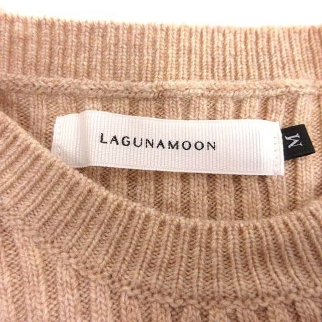 LagunaMoon(ラグナムーン)のラグナムーン ワンピース ロング ドルマンスリーブ バルーンスリーブ リブ M レディースのワンピース(ロングワンピース/マキシワンピース)の商品写真