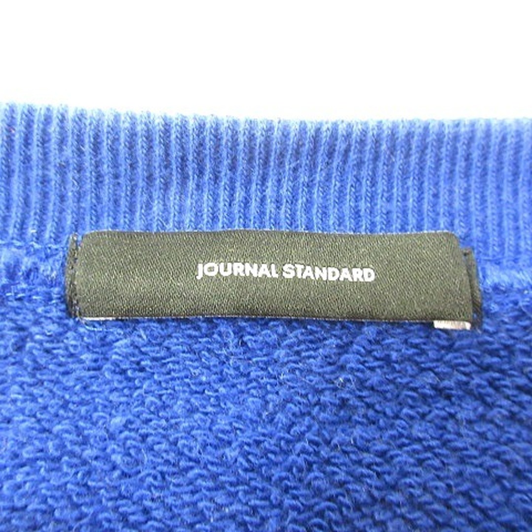 JOURNAL STANDARD(ジャーナルスタンダード)のジャーナルスタンダード トレーナー スウェット プリント 長袖 F 青 ブルー メンズのトップス(その他)の商品写真