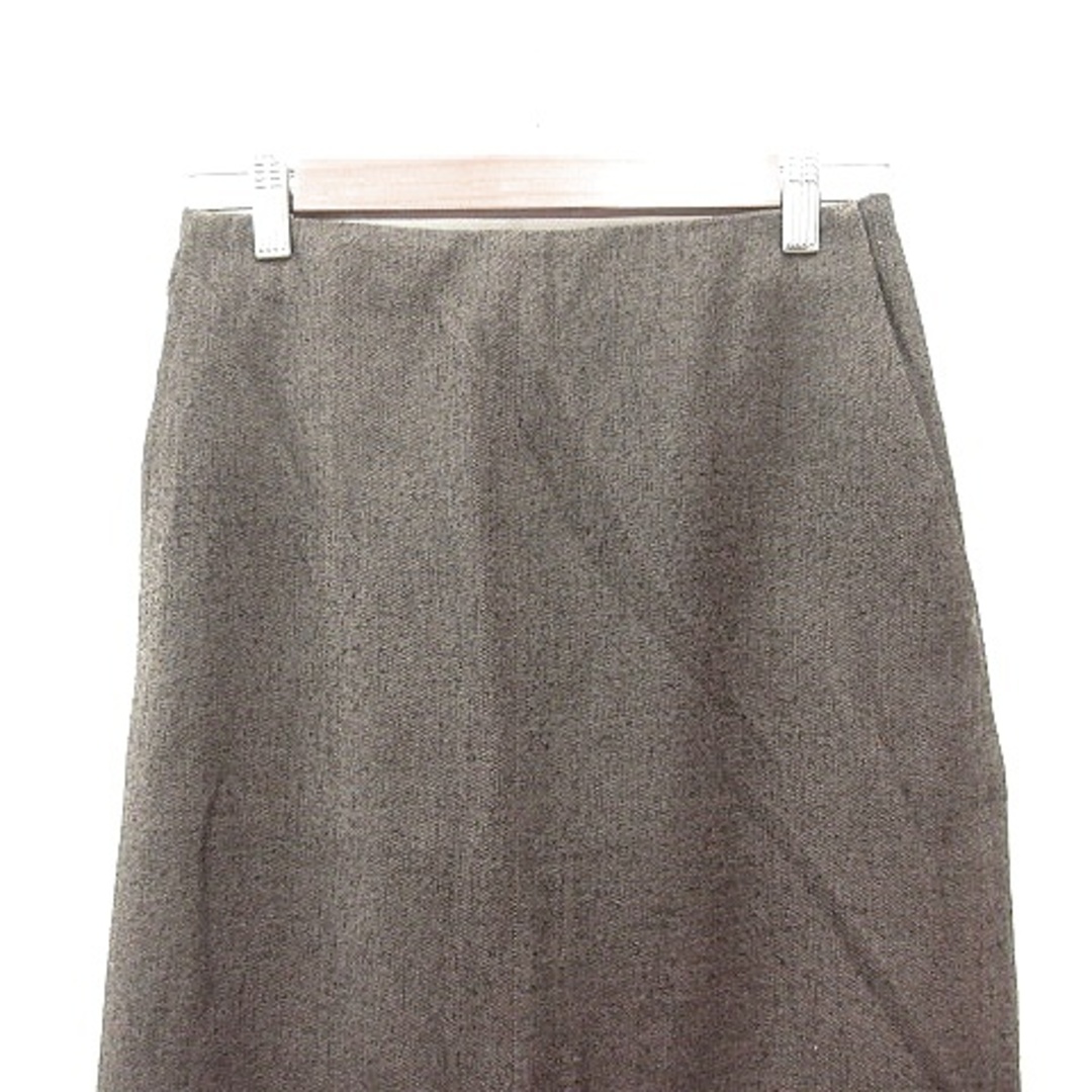 Adam et Rope'(アダムエロぺ)のアダムエロペ タイトスカート マキシ ロング 36 茶 ブラウン レディースのスカート(ロングスカート)の商品写真