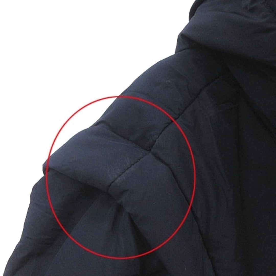 NICE CLAUP(ナイスクラップ)のナイスクラップ 中綿ジャケット 総裏地 フード F 紺 ネイビー レディースのジャケット/アウター(その他)の商品写真