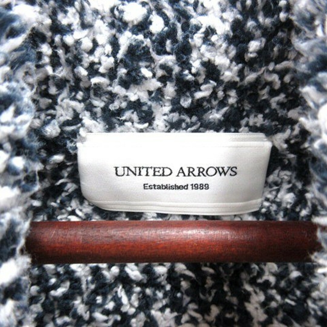 UNITED ARROWS(ユナイテッドアローズ)のユナイテッドアローズ ニットカーディガン ボア 長袖 M 紺 ネイビー /AU メンズのトップス(カーディガン)の商品写真