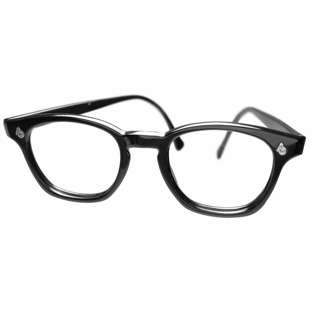 60s アメリカンオプティカル USAヴィンテージ 黒縁眼鏡 AO 60s アメリカンオプティカル USAヴィンテージ 黒縁眼鏡 AO