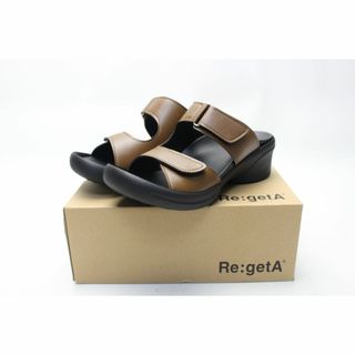 リゲッタ(Re:getA)の新品♪Re:getA ダブルベルトサンダル(LL)/317 (サンダル)