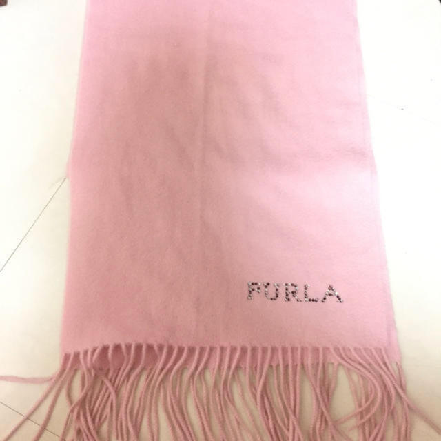 Furla(フルラ)のFURLA カシミヤ100% スワロフスキー付 ストール レディースのファッション小物(マフラー/ショール)の商品写真