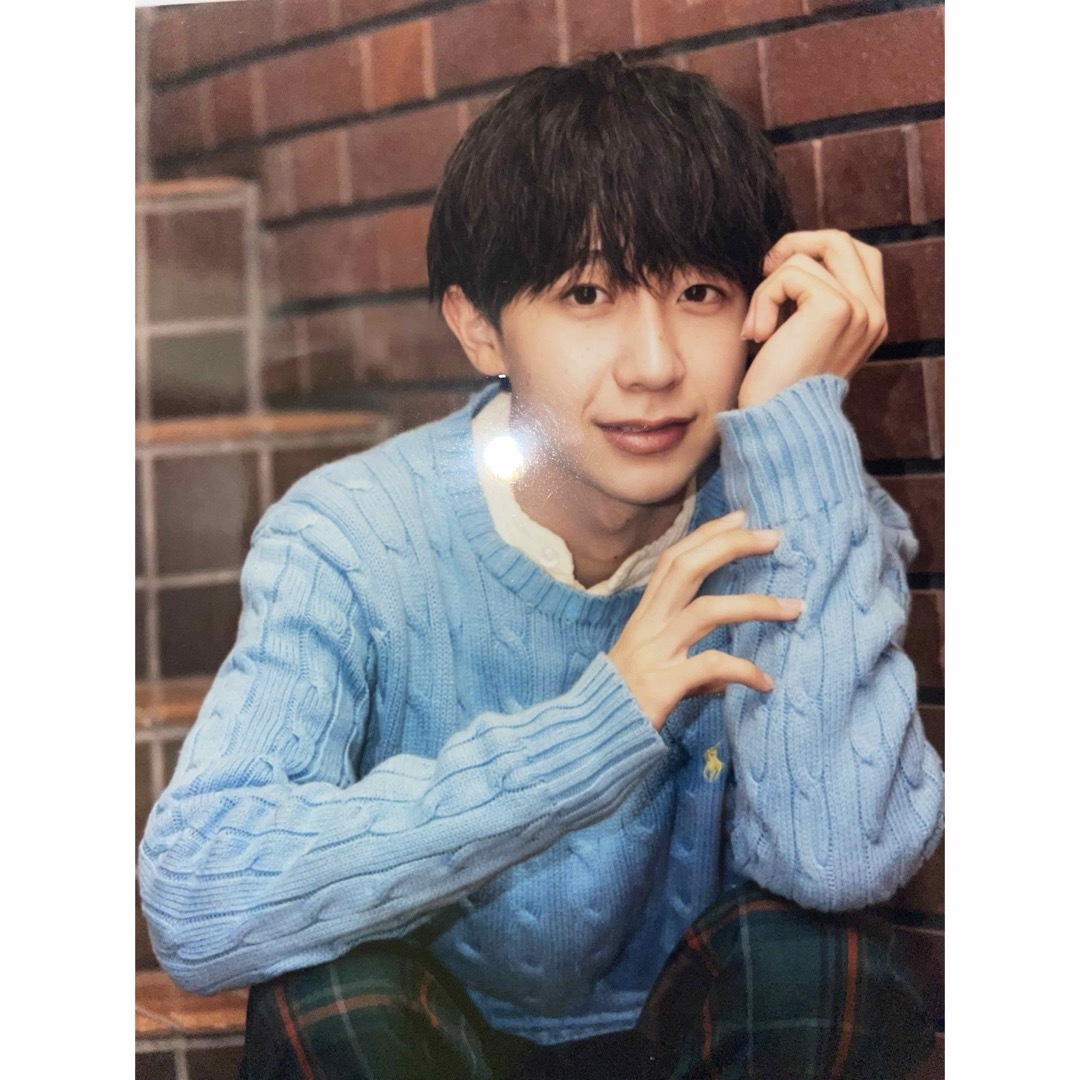 ジャニーズJr.(ジャニーズジュニア)の永岡蓮王くん関ジュ『あけおめライブ2024 The 笑門来福』グッズオフショット エンタメ/ホビーのタレントグッズ(アイドルグッズ)の商品写真