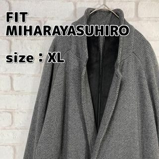 フィットミハラヤスヒロ(FIT MIHARA YASUHIRO)のFIT MIHARAYASUHIRO  裏ボア ロングダブルチェスターコート(チェスターコート)