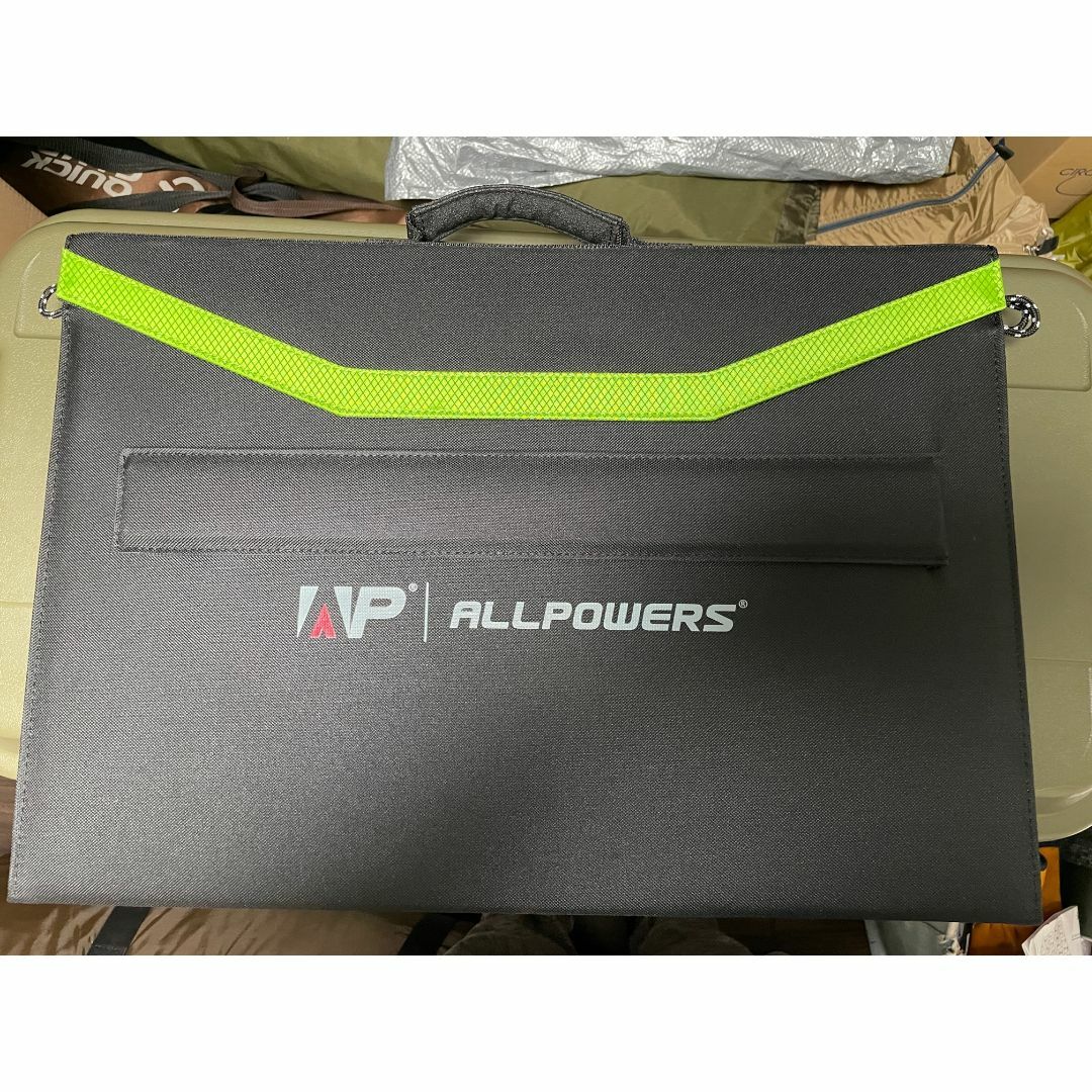 【未使用】ソラーパネル　ALLPOWERS 100W ソーラーパネル18V100