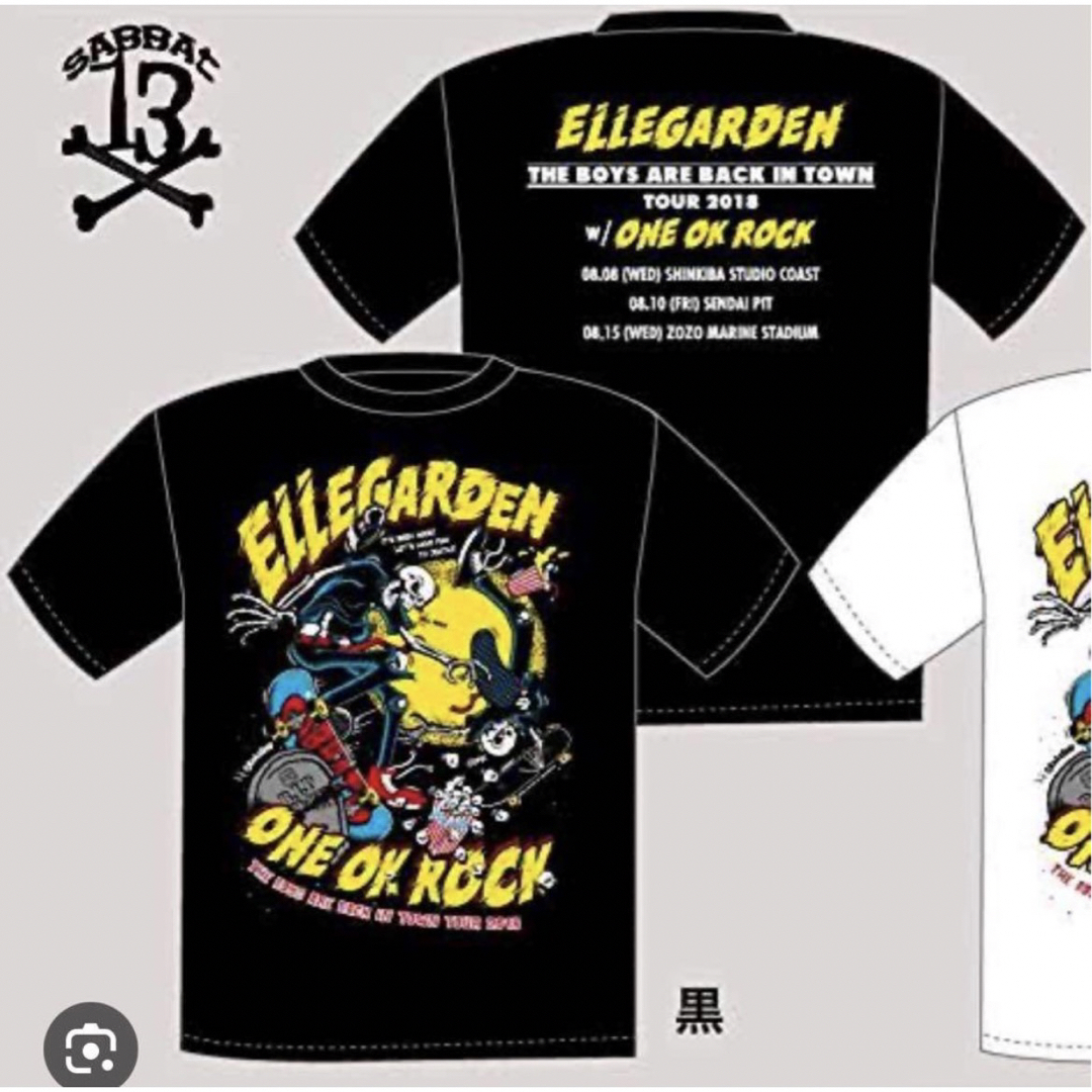 ELLEGARDEN ONEOKROCK エルレガーデン ワンオクロックTシャツの ELLEGARDEN ONEOKROCK エルレガーデン ワンオクロックTシャツの