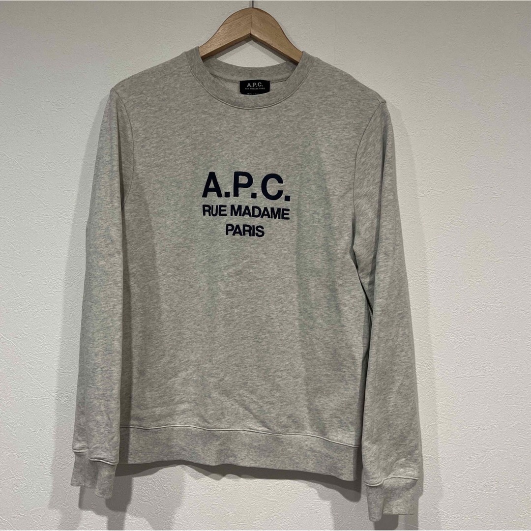 A.P.C(アーペーセー)のA.P.C アーペーセー　スウェット　メンズ　レディース　ユニセックス　Sサイズ レディースのトップス(トレーナー/スウェット)の商品写真