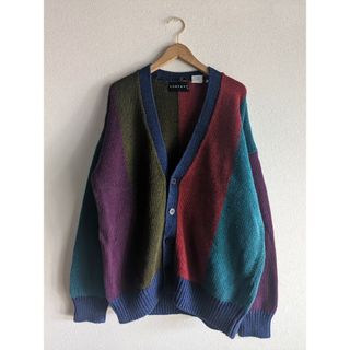 ビームス(BEAMS)のCONTEXT COLOR PATTERN COTTON CARDIGAN(カーディガン)