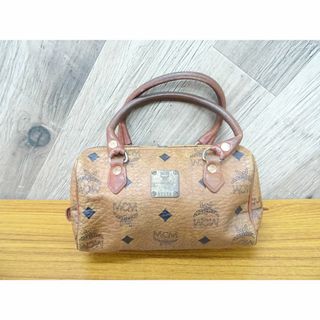 エムシーエム(MCM)のK博ニ013/ MCM ロゴグラム レザー ミニ バッグ (ハンドバッグ)