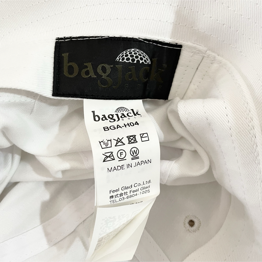 BAGJACK(バッグジャック)の新品bagjack GOLF バケットハット　バックジャック　ゴルフ メンズの帽子(ハット)の商品写真