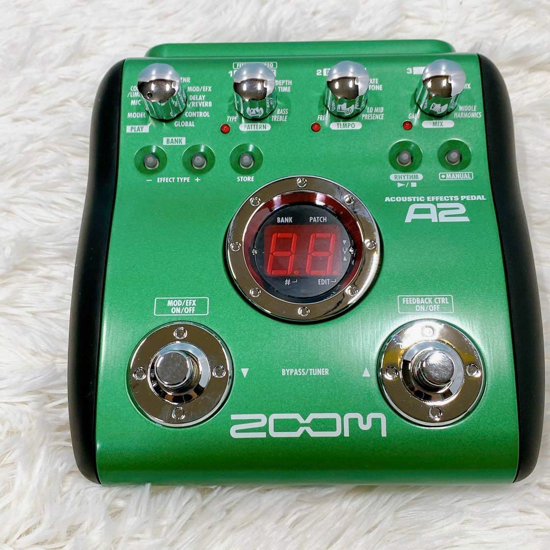 ZOOM A2 マルチエフェクター アコースティックギター エレアコ用エフェクター