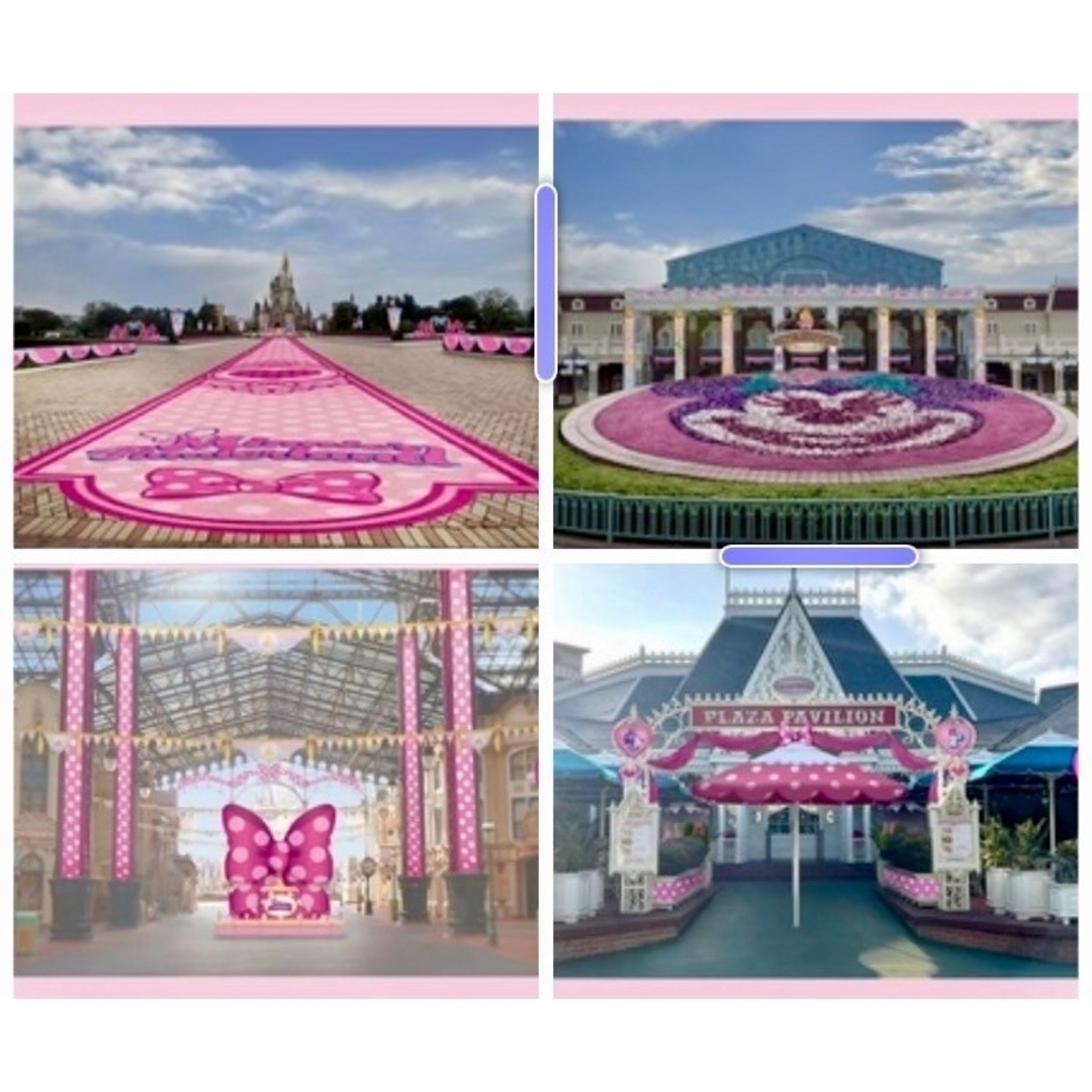 Disney(ディズニー)のマカロンバッグチャーム付き💓パルパルーザ💓大容量トートバッグディズニー レディースのバッグ(トートバッグ)の商品写真