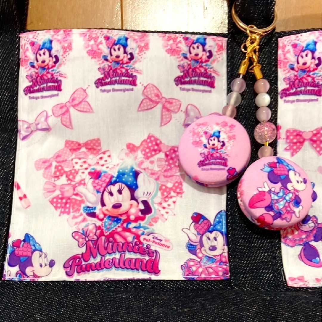 Disney(ディズニー)のマカロンバッグチャーム付き💓パルパルーザ💓大容量トートバッグディズニー レディースのバッグ(トートバッグ)の商品写真