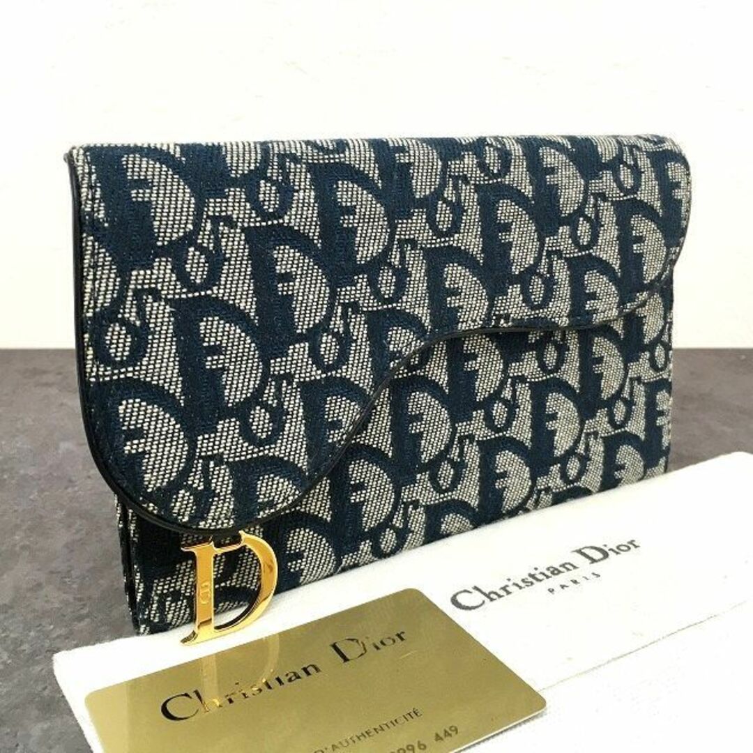Christian Dior - 極美品 Christian Dior 長財布 トロッター 413の通販 Christian Dior - 極美品 Christian Dior 長財布 トロッター 413の通販