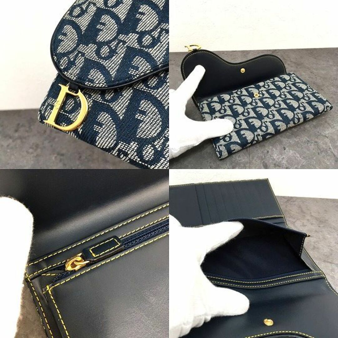 Christian Dior - 極美品 Christian Dior 長財布 トロッター 413の通販 Christian Dior - 極美品 Christian Dior 長財布 トロッター 413の通販