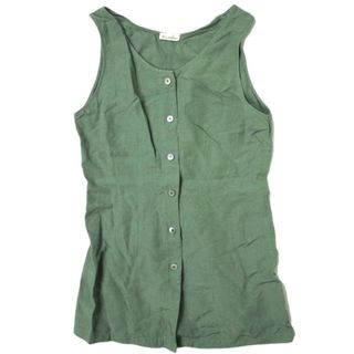 スティーブンアラン(steven alan)のSteven Alan スティーブンアラン TANK TOP BLOUSE タンクトップブラウス 8221-162-0172 S OLIVE ノースリーブ シャツ トップス【中古】【Steven Alan】(シャツ/ブラウス(半袖/袖なし))