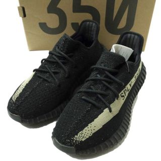 アディダス(adidas)のadidas Originals by KANYE WEST アディダス オリジナルス バイ カニエウエスト YEEZY BOOST 350 V2 イージーブースト BY9611 US8.5(26.5cm) CBLACK/GREEN/CBLACK スニーカー シューズ【中古】【adidas Originals by KANYE WEST】(スニーカー)