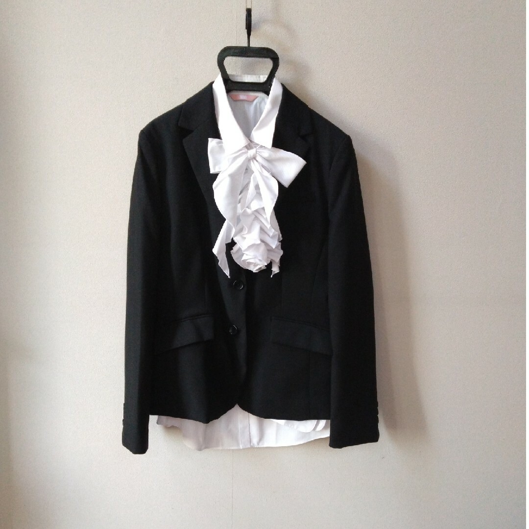 HARUYAMA(ハルヤマ)のリクルートパンツスーツ　レディースL レディースのフォーマル/ドレス(スーツ)の商品写真